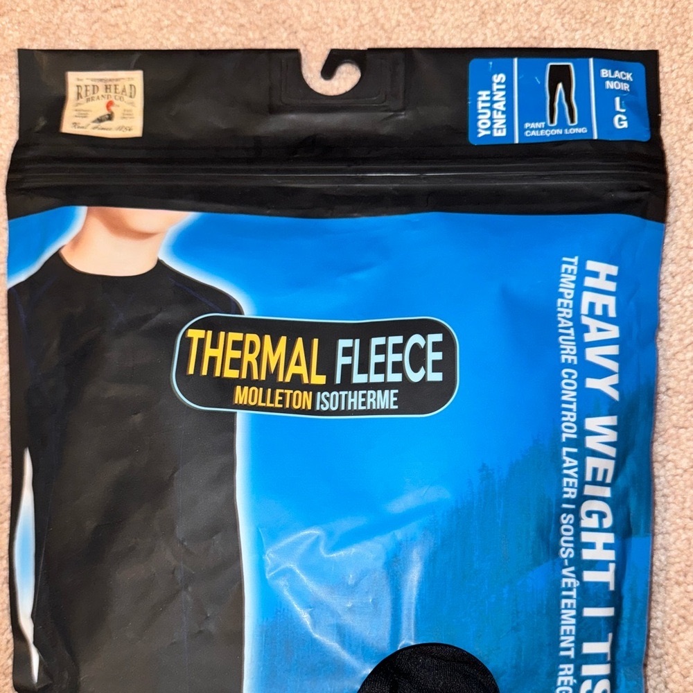 RedHead Bass Pro Brand Mid- Season YOUTH Under Layers. Brand New Unopened<<—